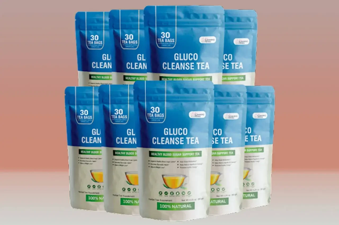 Gluco Cleanse Tea blood sugar support herbal tea packs